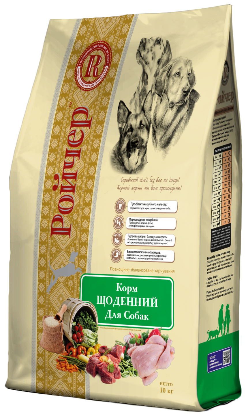 РОЙЧЕР™ сухий корм «Щоденний для собак»